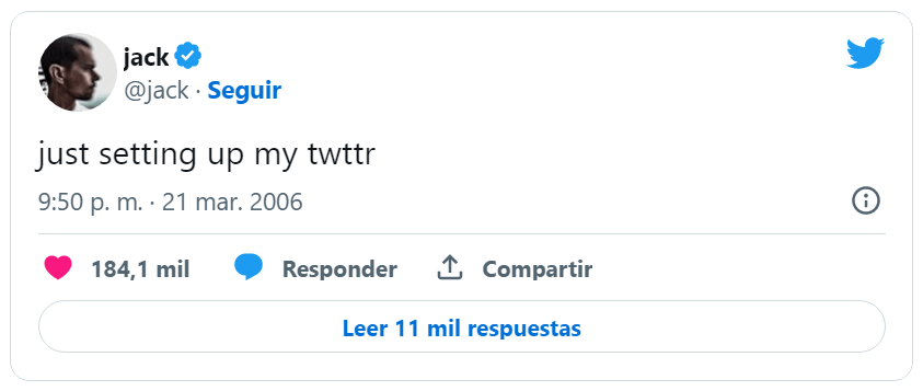 NFT de Jack Dorsey
