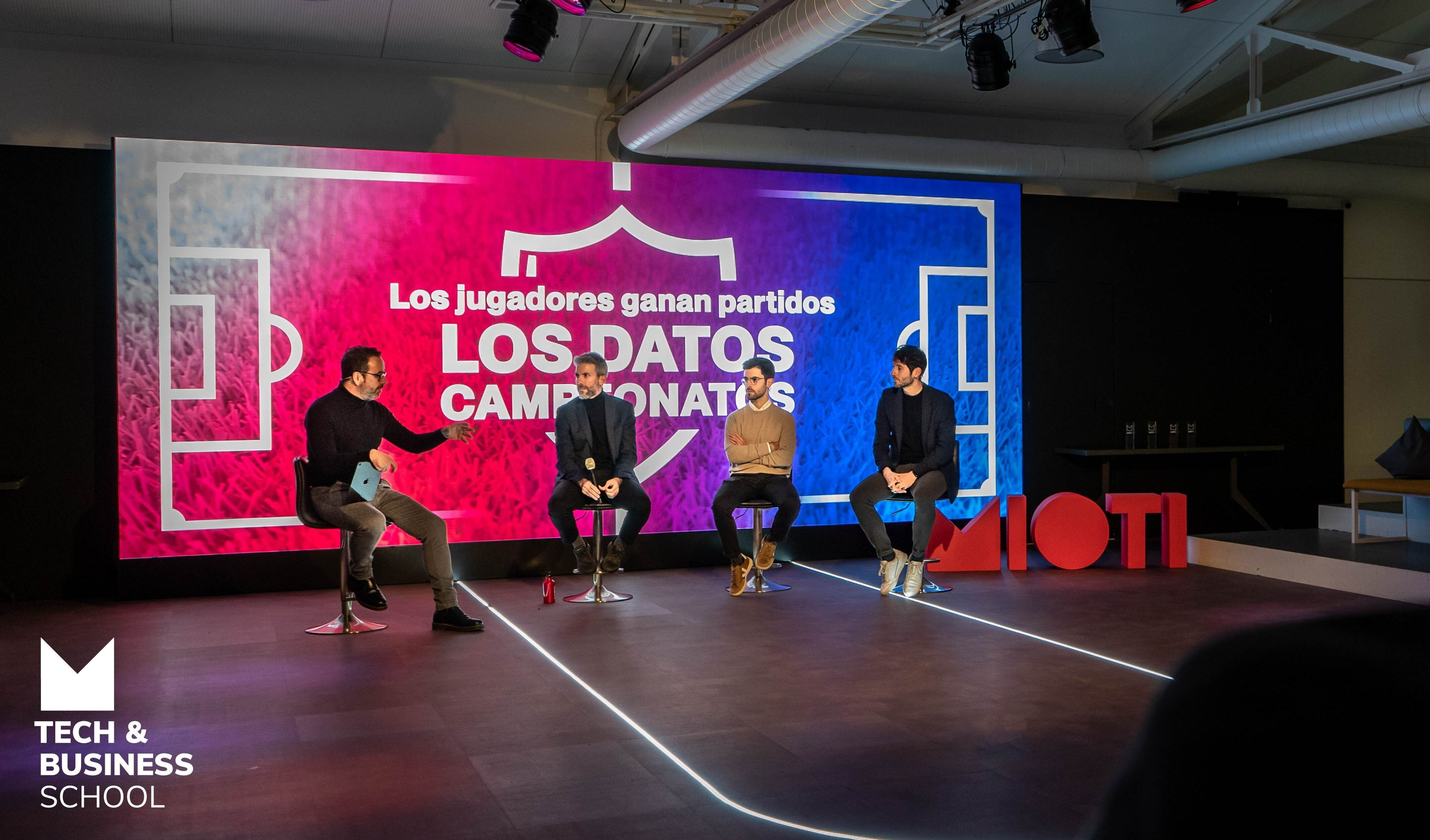 Los jugadores ganan partidos, los datos campeonatos. Con Esteban Granero, Sergio Llana y Daniel Vicente Elena