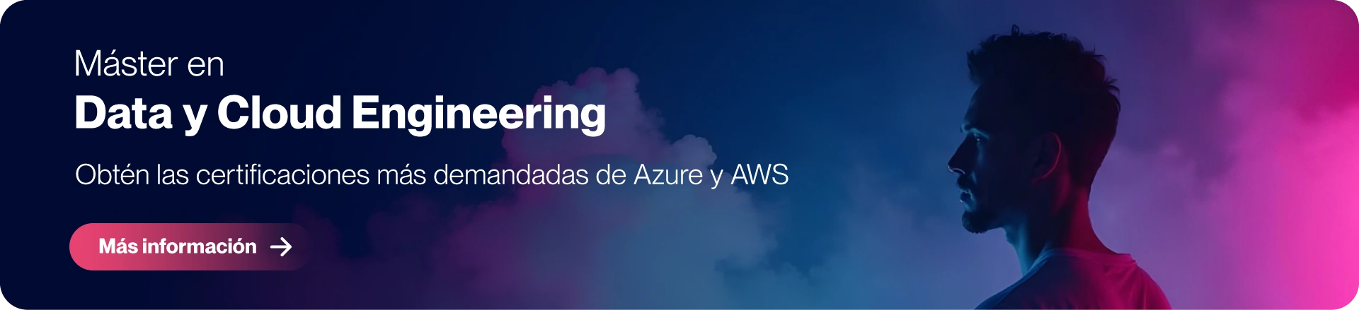 Banner Máster en Data y Cloud Engineering